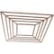 Ekena Millwork Raven Wood Fretwork Pierced Ceiling Medallion, Wood (Paint Grade), 30"OD x 11"ID x 3/8"T CMWP30X30X0375RAMF - alternate 2